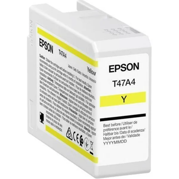 Epson T47A4 Inktcartridge Geel, foto 2