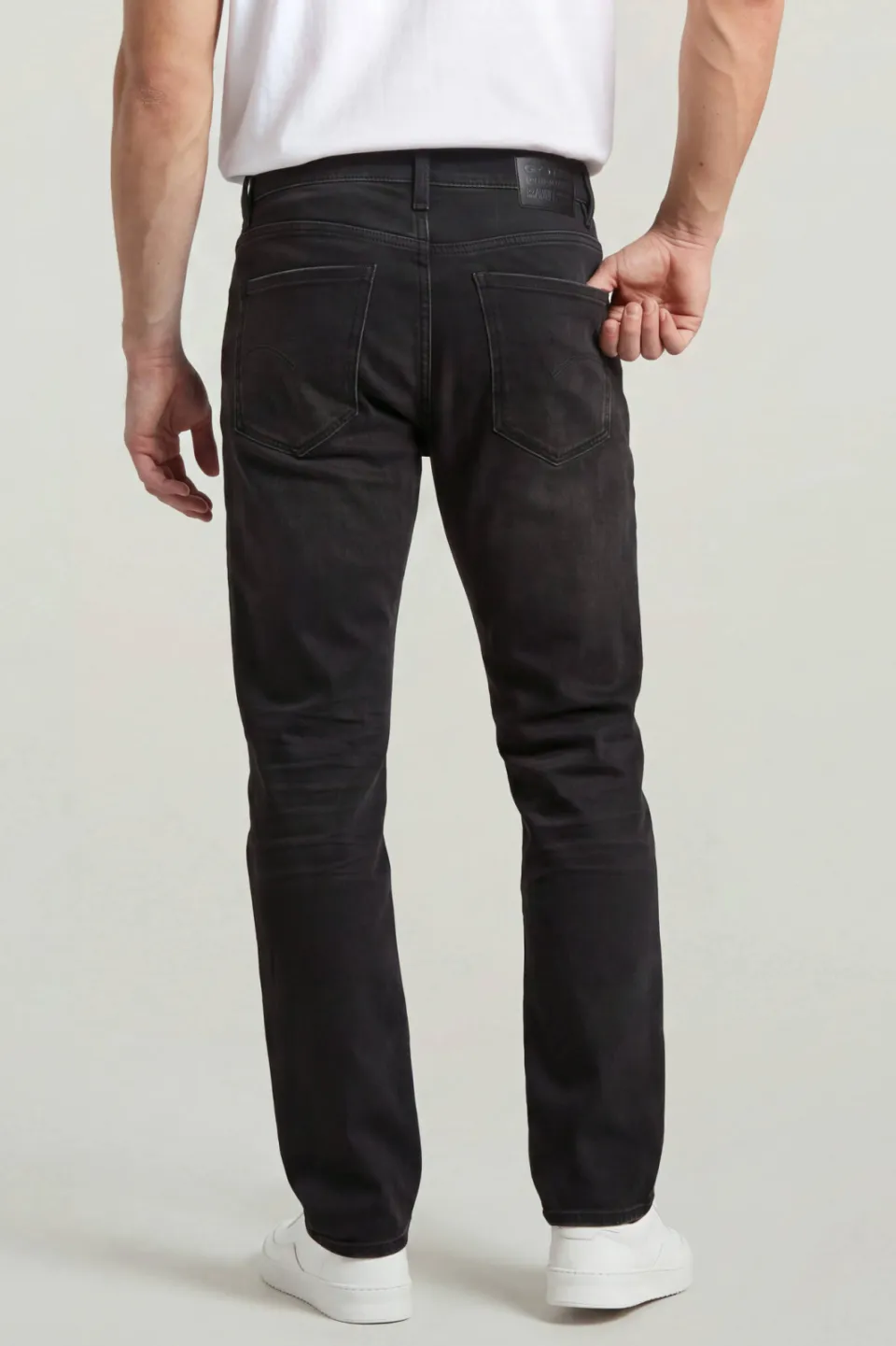 G-Star Mosa straight leg jeans black denim, foto 5