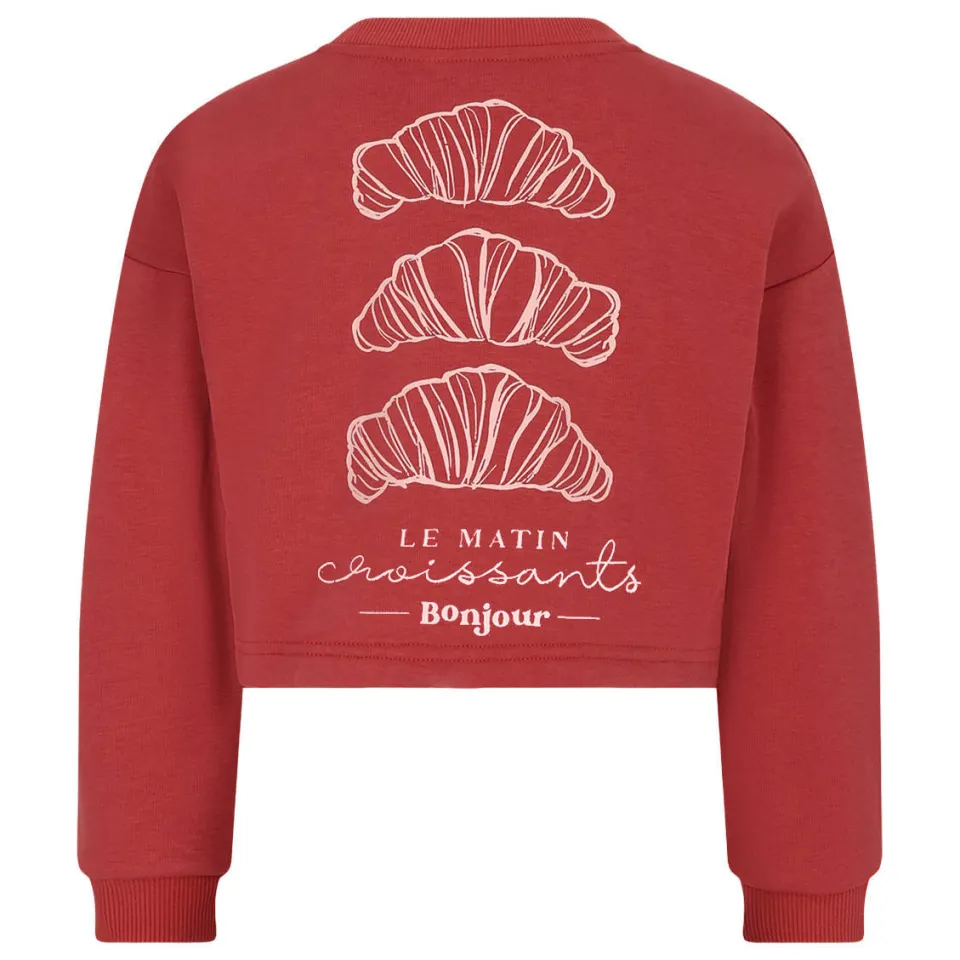 Nono sweater met print - rood, foto 3