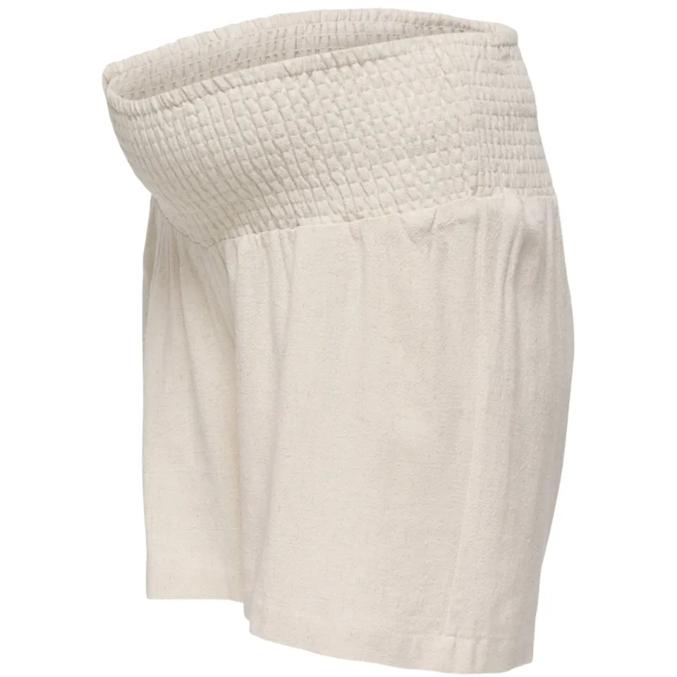 Only Maternity Olmsiesta zwangerschaps korte broek ecru, foto 5