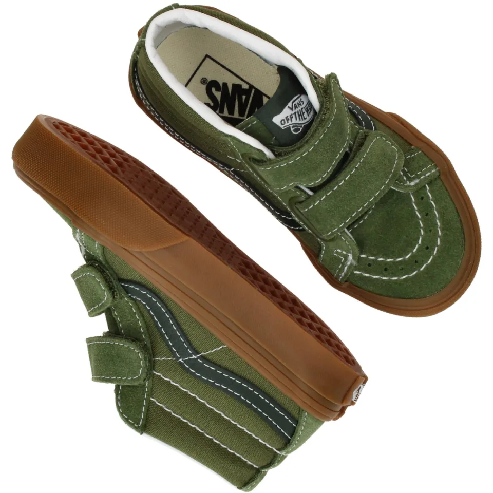 Vans SK8-Mid Reissue V hoge sneakers olijfgroen, foto 5