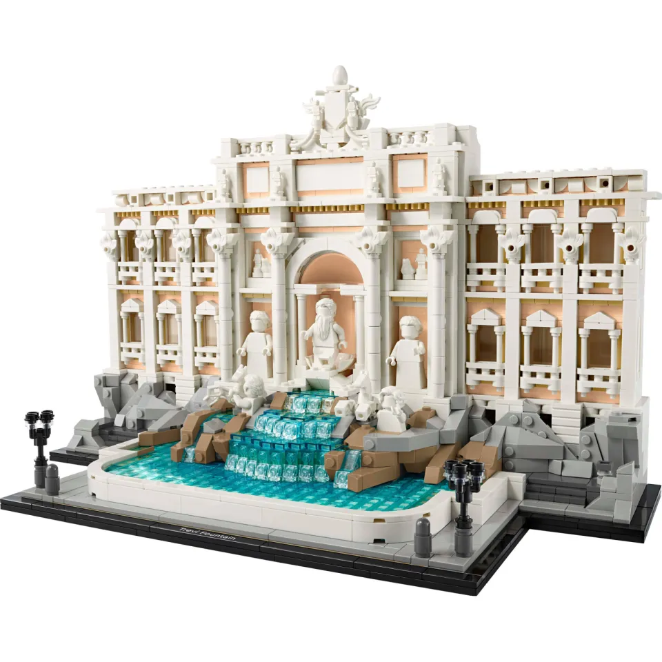 Lego Architecture Trevifontein model, Italiaanse bezienswaardigheid, souvenir uit Rome 21062