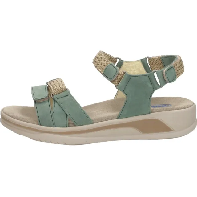 Wolky Acula Gobi sandalen groen, foto 2