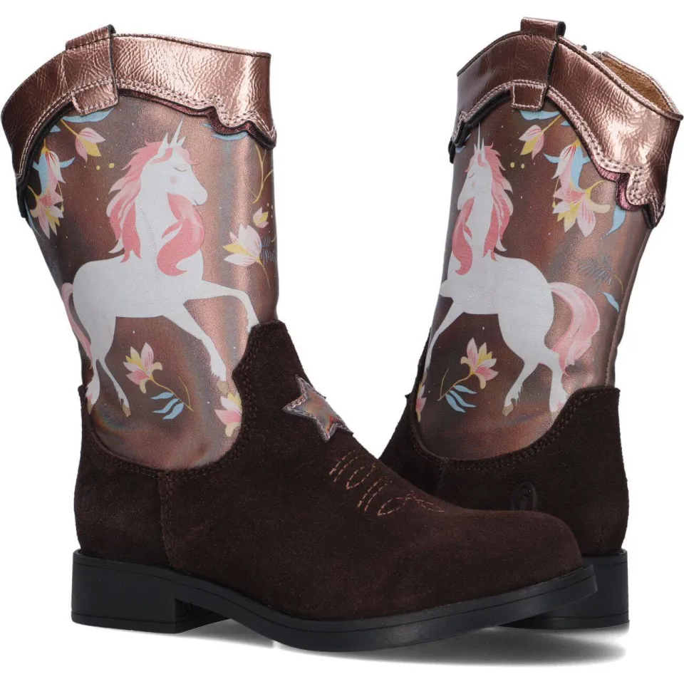 Shoesme cowboylaarzen bruin, foto 4