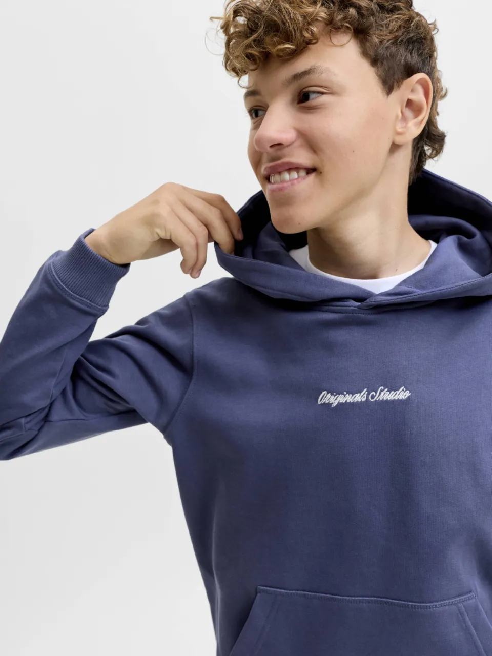 Jack & Jones JUNIOR hoodie blauw, foto 5