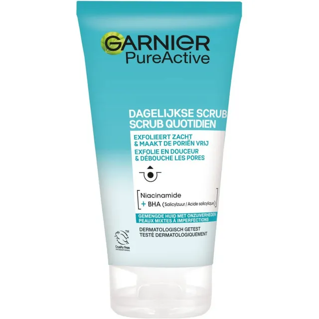 Garnier PureActive dagelijkse scrub
