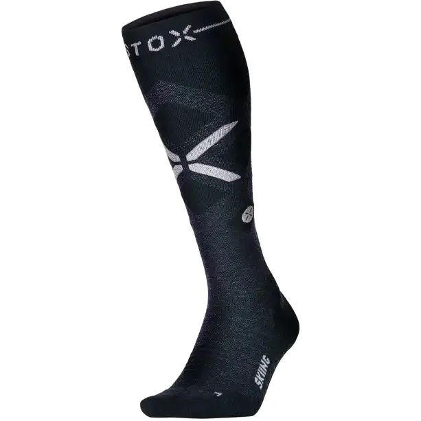 STOX Energy Socks STOX Energy Skiing Merino skisokken blauw, foto 2
