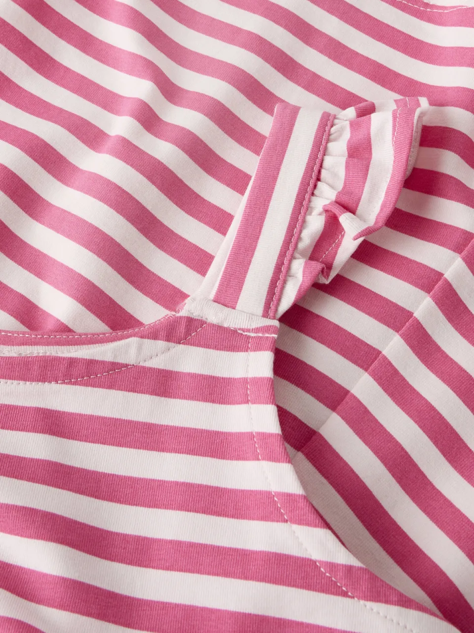 NAME IT KIDS gestreepte regular playsuit roze Meisjes Stretchkatoen Streep, foto 4