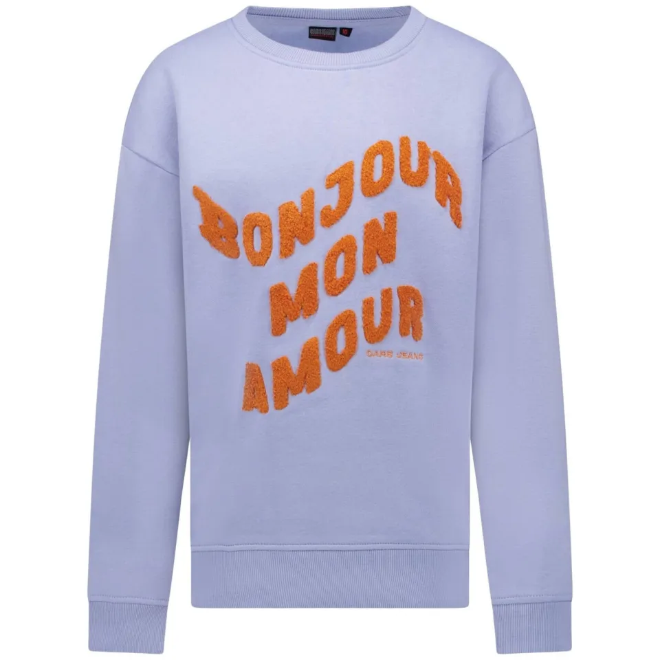 Cars sweater lichtblauw lila, foto 2