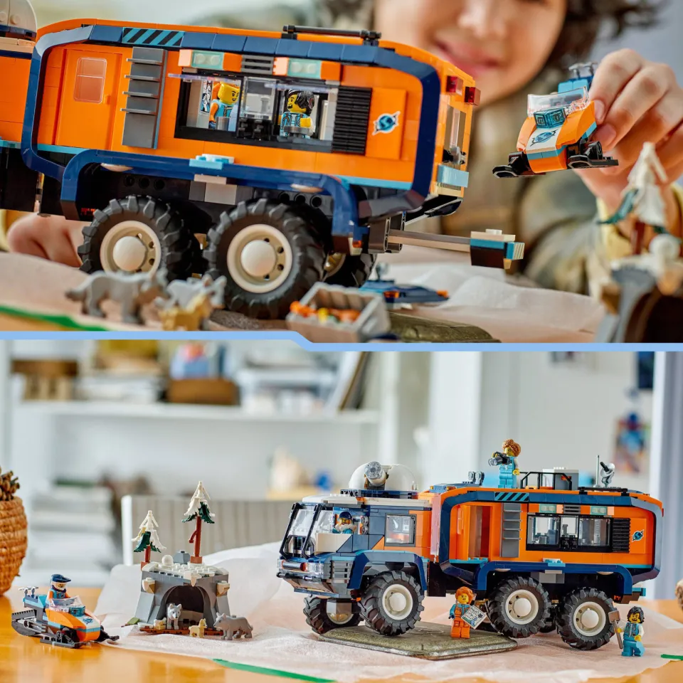 Lego City Laboratoriumtruck op de Noordpool Bouwset 60471, foto 6