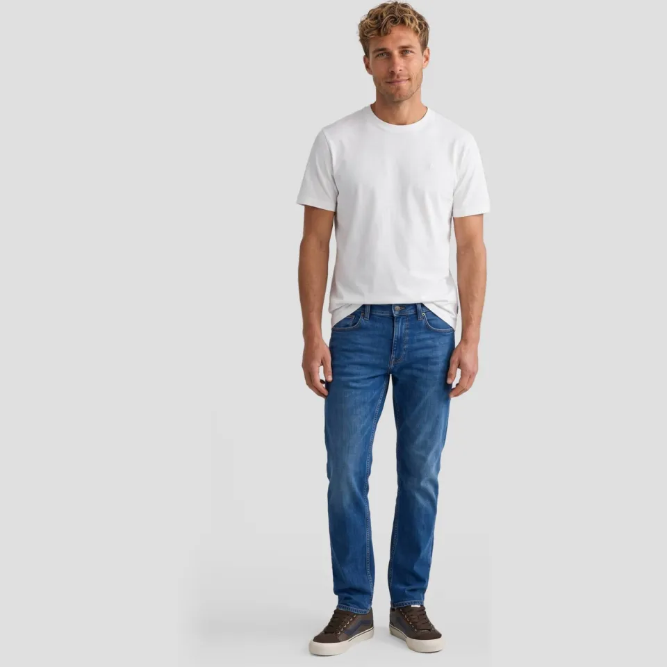 Replay T-shirt wit Natural White