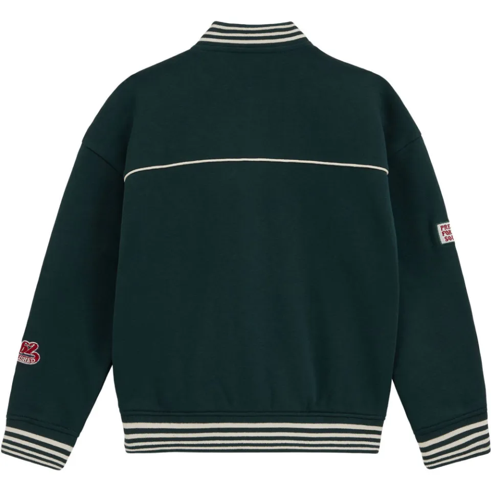 WE Fashion baseballjack groen, foto 3