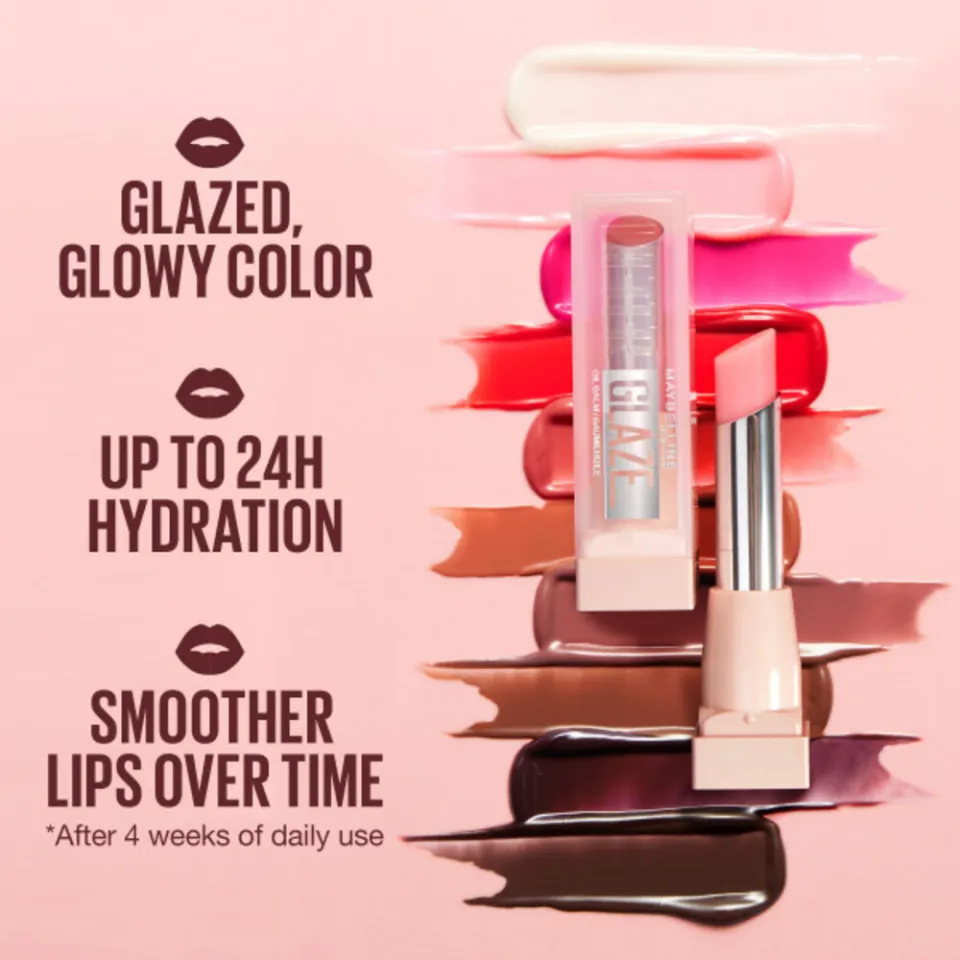 Maybelline New York Lifter Glaze Oil 002 Pink Drip lippenbalsem roze, foto 6