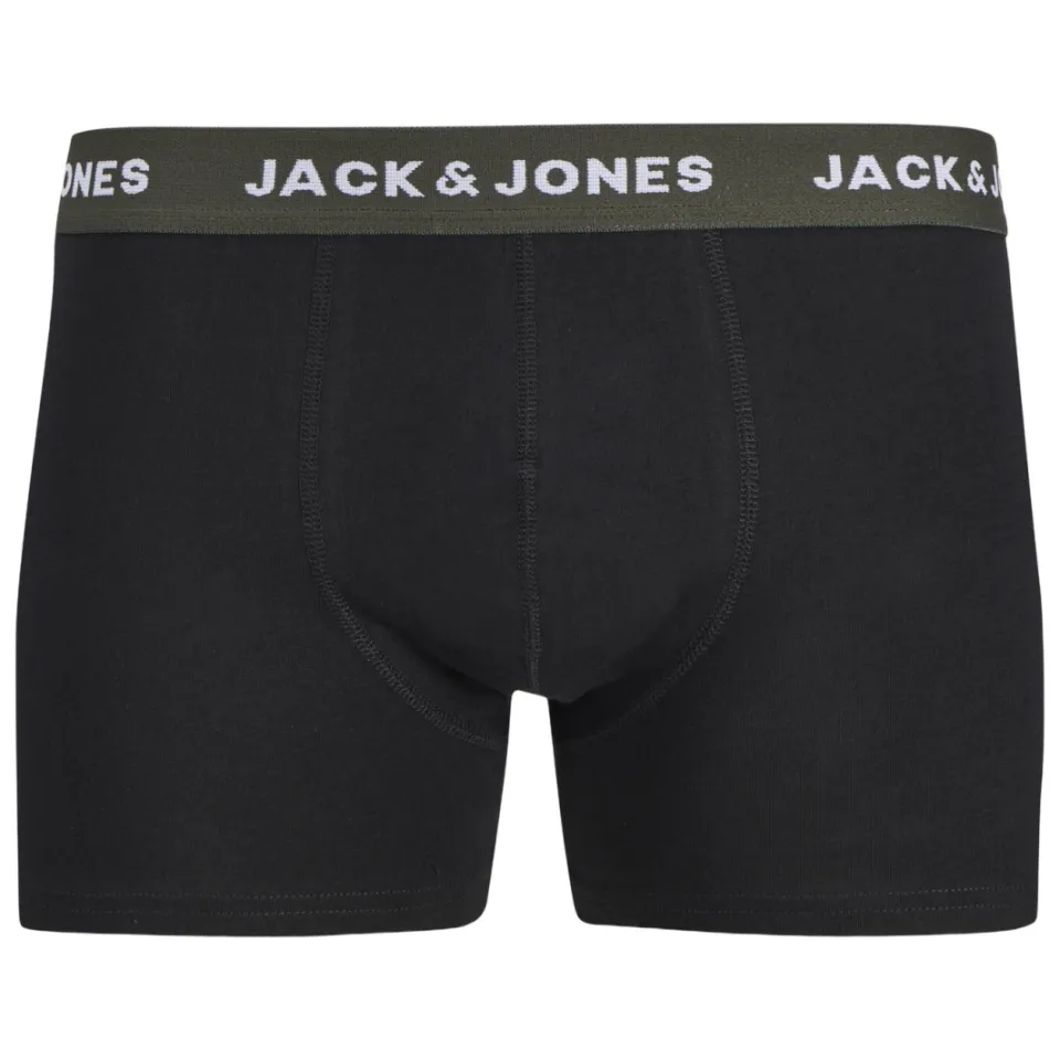 Jack & Jones JACSOLID boxershorts 12-pack donkerblauw/zwart/grijs, foto 2