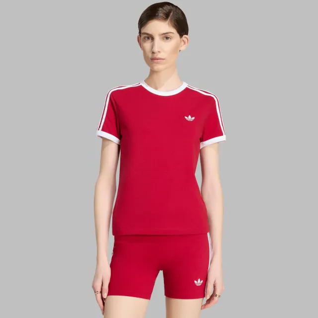 Adidas Originals Cali T-shirt - rood/wit