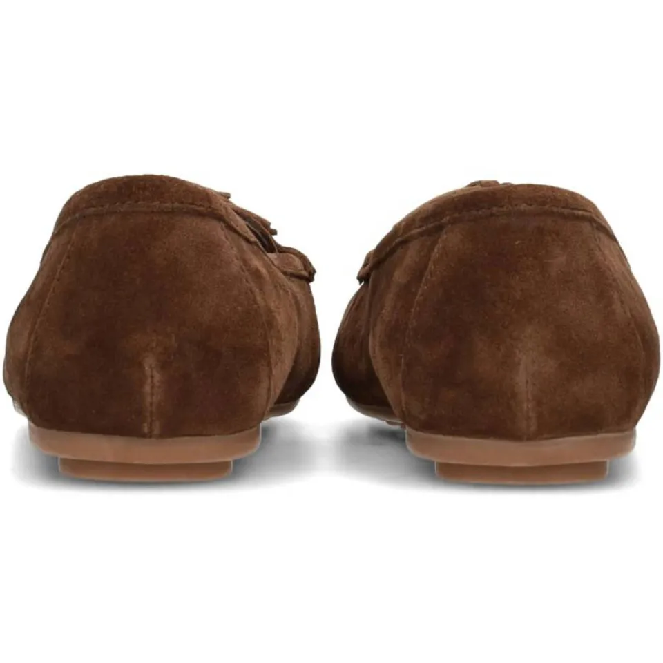 Poelman Taya suède mocassins bruin, foto 6