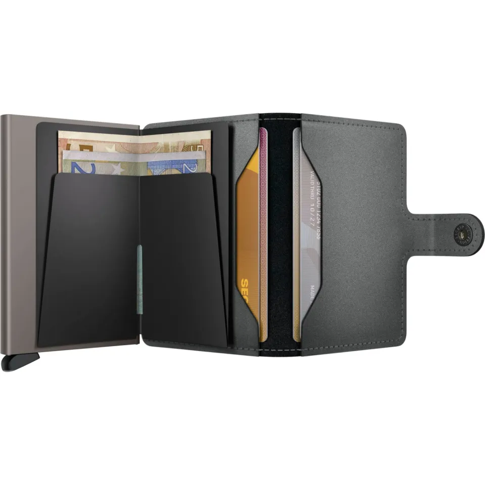 Secrid Miniwallet Matte Satin pasjeshouder grijs, foto 2