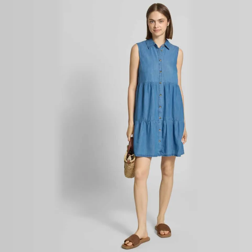 Only BEA SIESTA minijurk blauw Jeansblauw