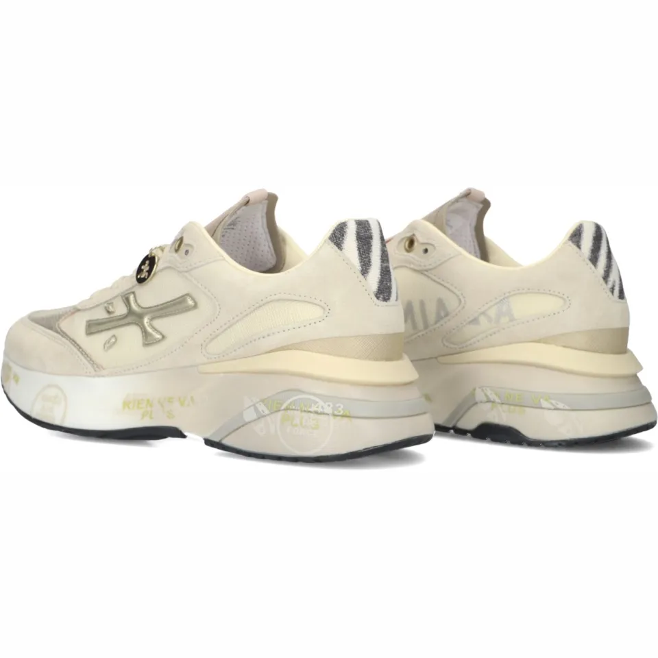 Premiata Dames Sneakers Moerund - Beige, foto 4