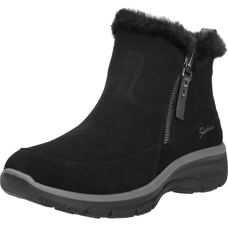 Skechers Easy Going Cool Zip enkellaarsjes zwart, foto 5