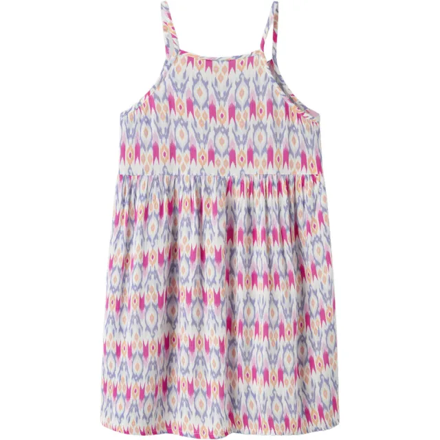NAME IT A-lijn jurk roze Roze/lila/wit