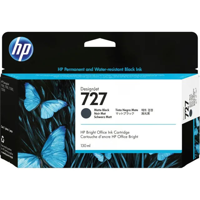 Hp Nr.727 B3P23A Foto Zwart
