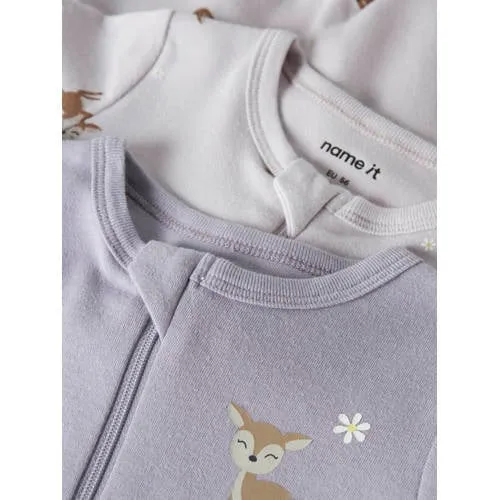 NAME IT baby pyjama lichtpaars multi, foto 6