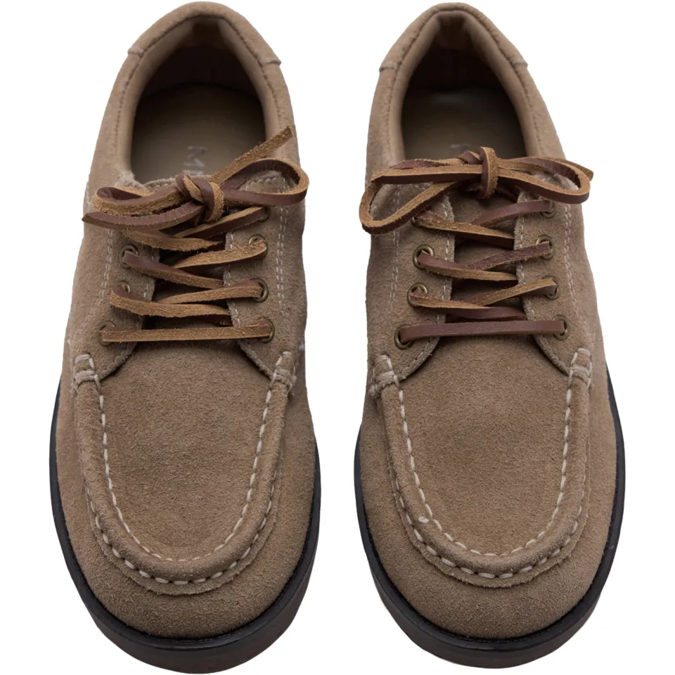 Mango Kids suède veterschoenen - taupe, foto 3