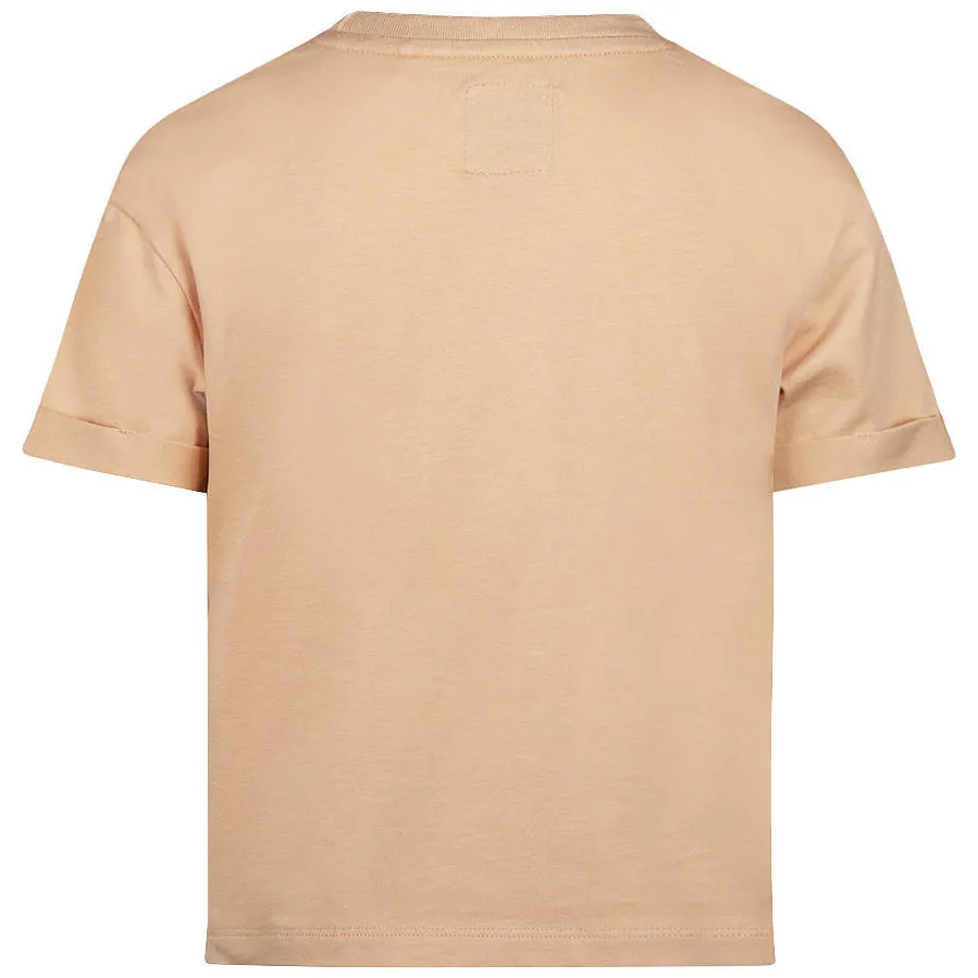 Koko Noko T-shirt beige met logo, foto 3
