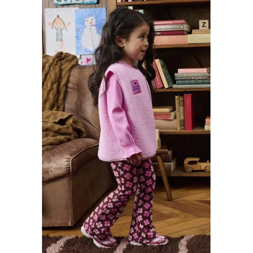 Z8 mini flared broek Rana donkerrood/roze, foto 4
