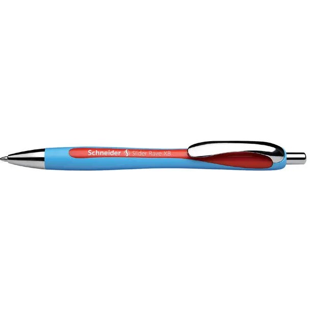 Schneider balpen rave, blauw-rood