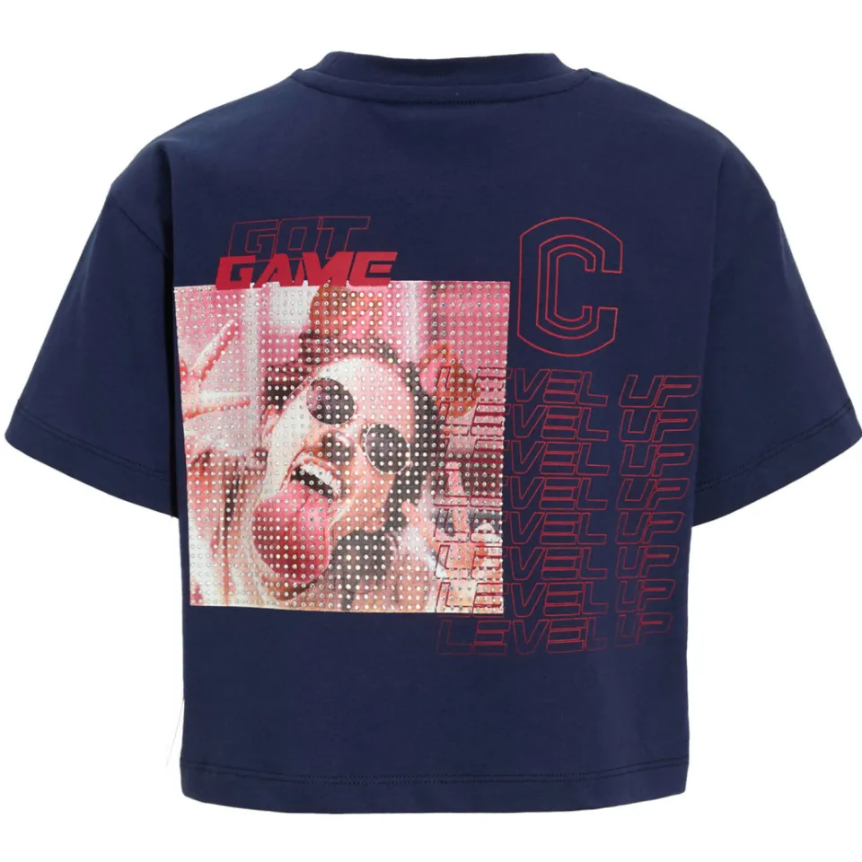 Coolcat Zhara T-shirt donkerblauw, foto 3