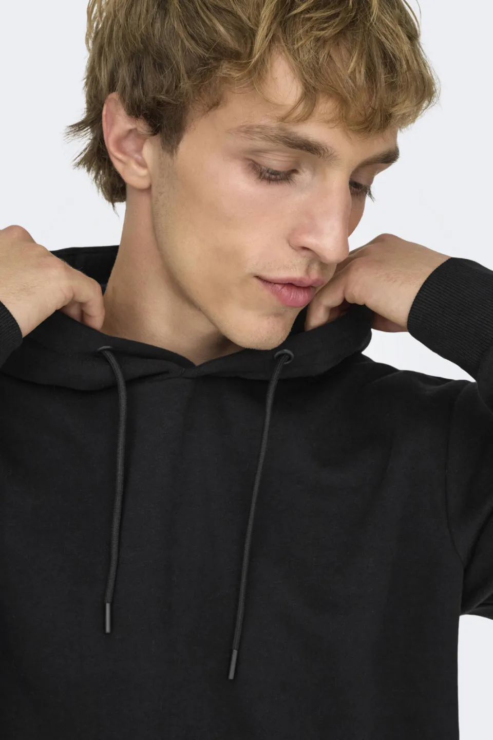 Only & Sons hoodie ONSCERES zwart, foto 7