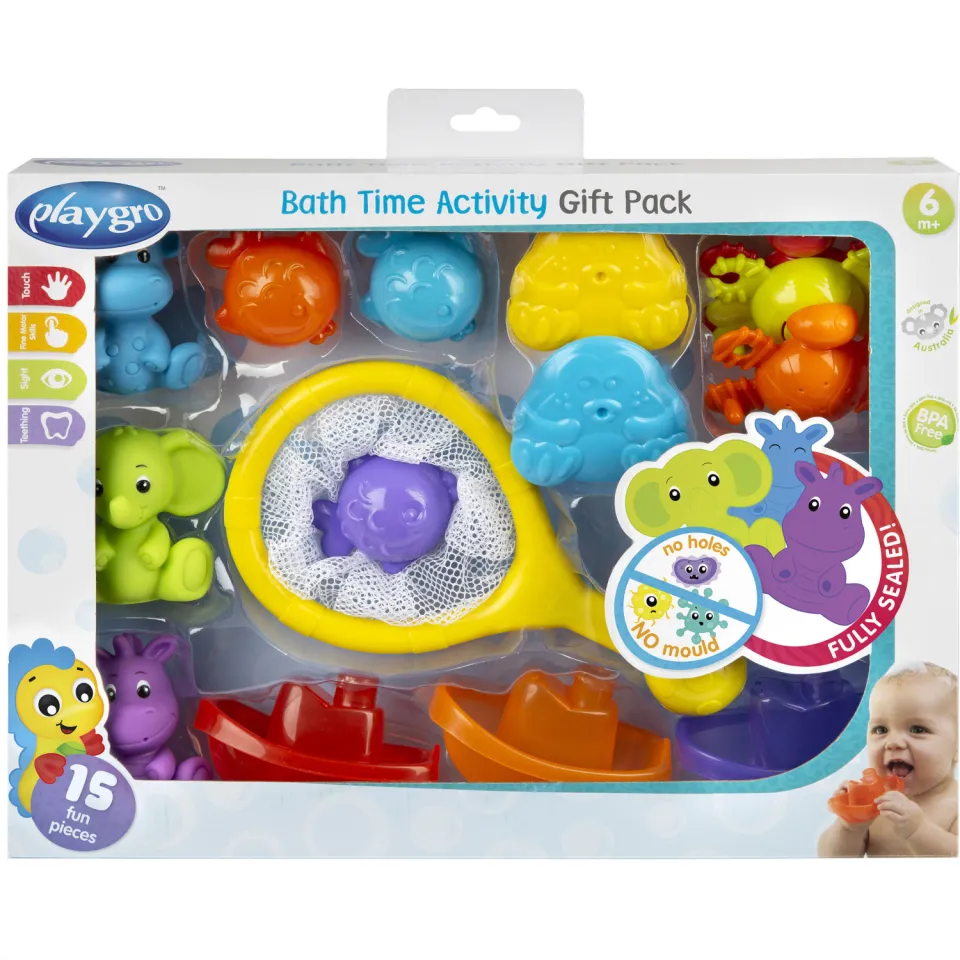 PLAYGRO Badtijd activiteitencadeauset badspeelgoed, foto 2