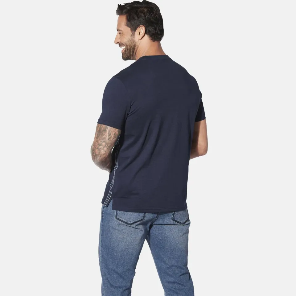 Jan Vanderstorm Pitter t-shirt donkerblauw, foto 3