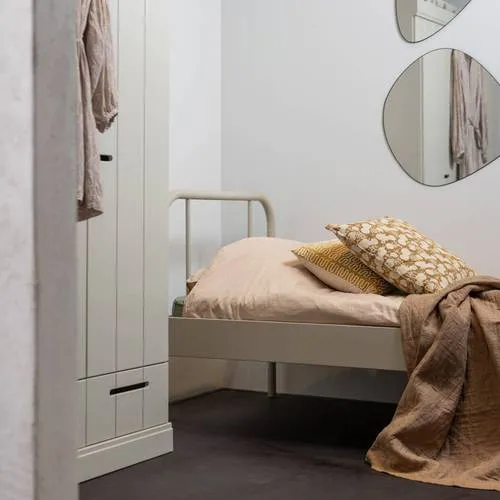 WOOOD Mata bed zandkleurig, foto 6