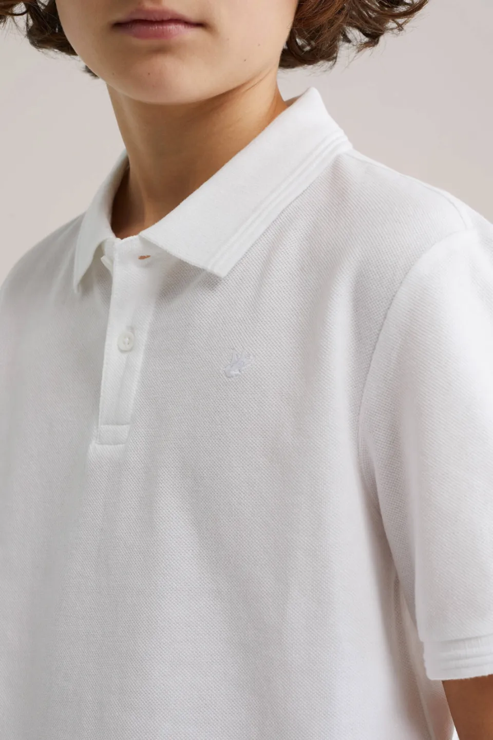 WE Fashion polo wit, foto 5