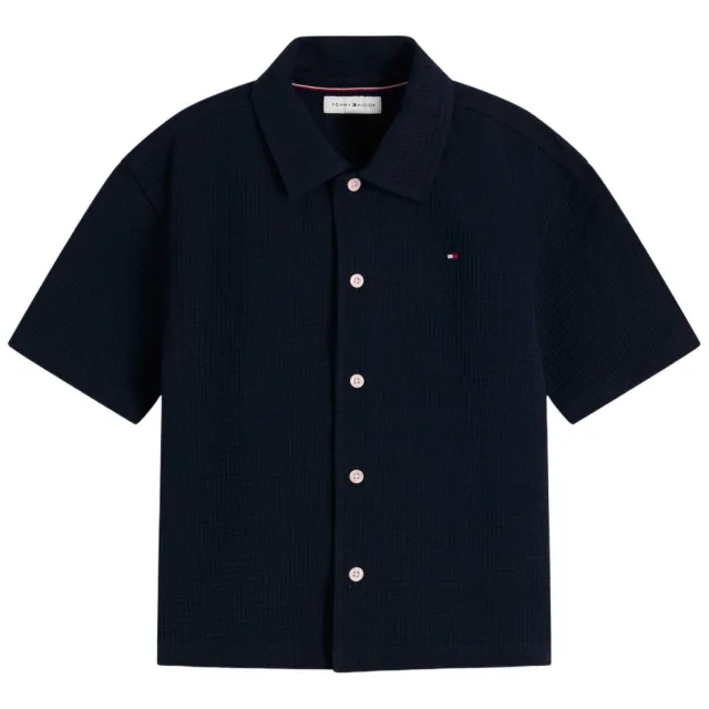 Tommy Hilfiger overhemd donkerblauw