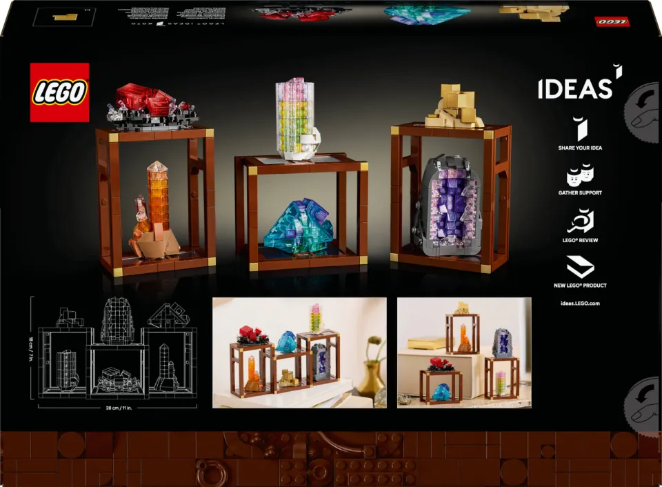 Lego IDEAS Mineralenverzameling 21362, foto 6
