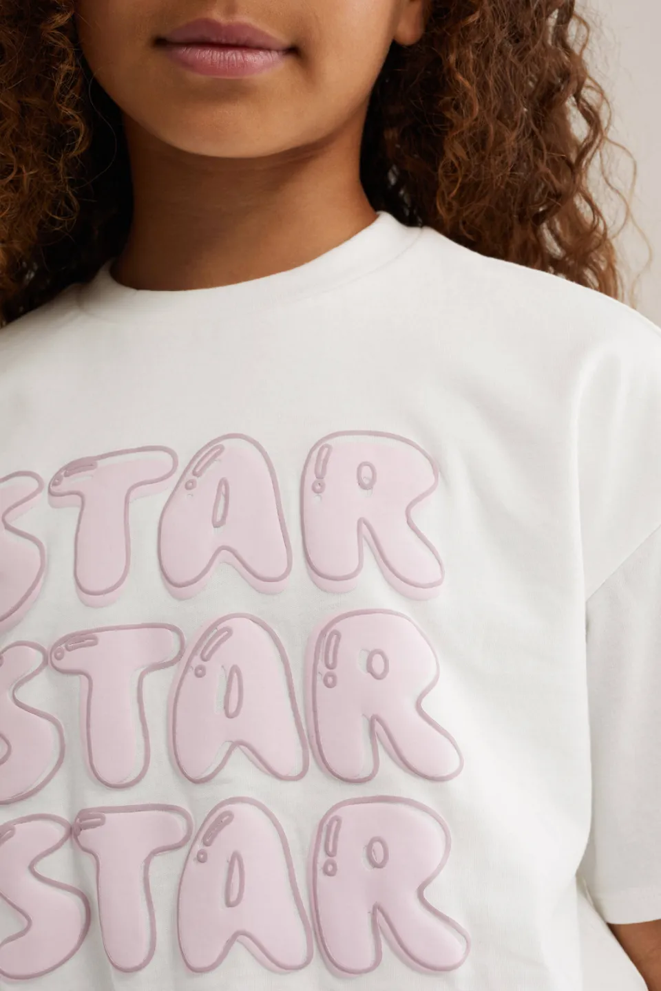 WE Fashion T-shirt met print wit, foto 6