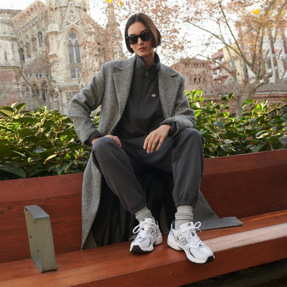 New Balance 530 lage sneakers wit, foto 7