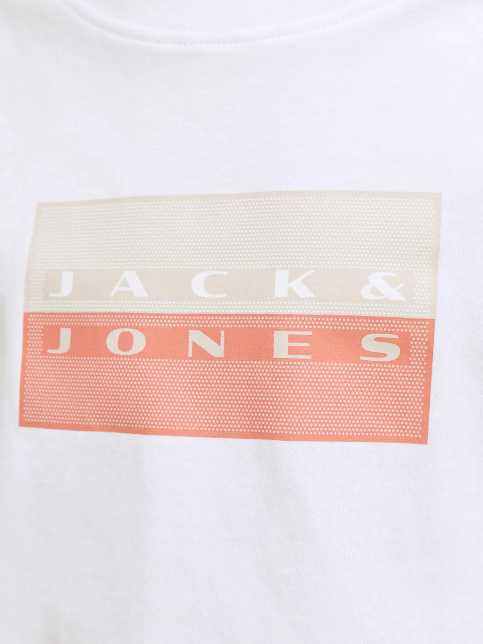 Jack & Jones t-shirt wit met printopdruk, foto 5