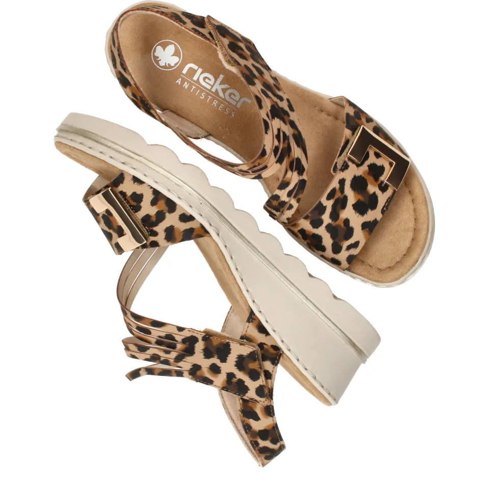 Rieker sandalen cognac, foto 6