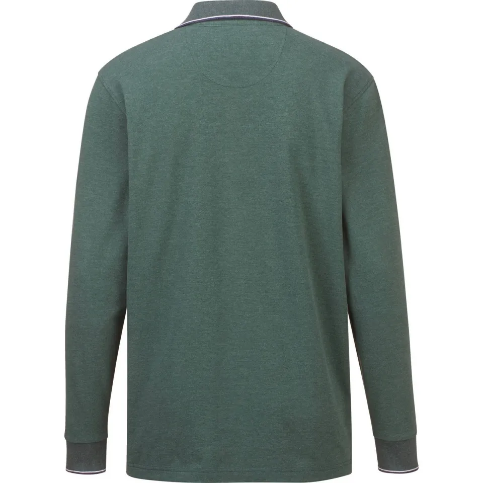 Babista regular fit polo Plus Size - groen, foto 3