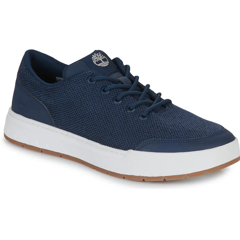 Timberland Maple Grove Knit Ox lage sneakers marineblauw, foto 3