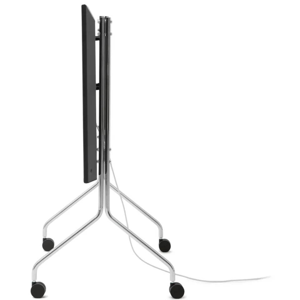 Pedestal tv standaard Moon Rollin' chrome, foto 4