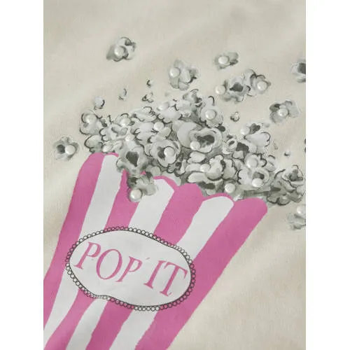 NAME IT KIDS sweater met print - ecru, foto 6