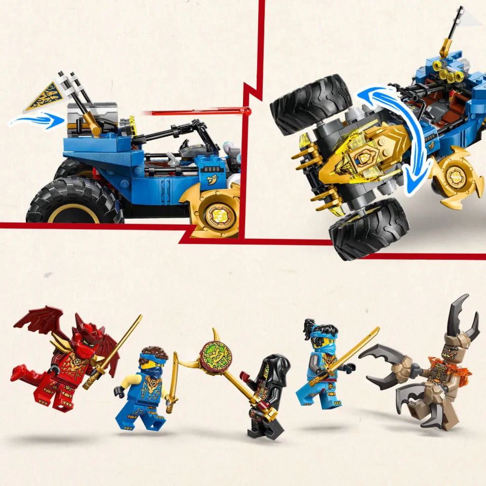 Lego Ninjago Jay's transformerende auto 71856, foto 6
