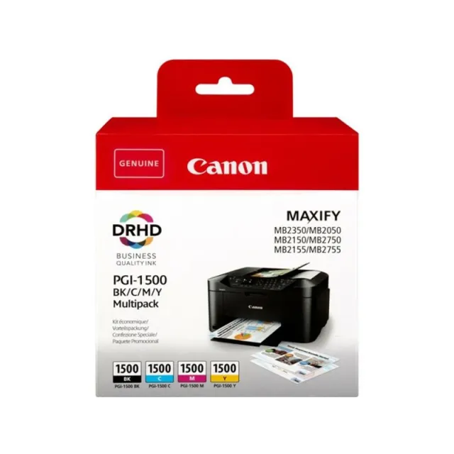 Canon PGI-1500 Inktcartridge 4-kleuren Multipack