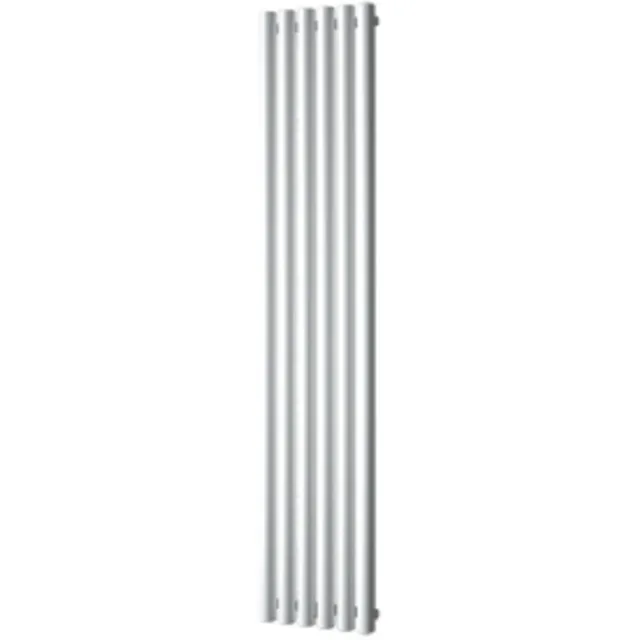 Plieger Designradiator Plieger Trento 814 Watt Middenaansluiting 180x35 cm Donkergrijs Structuur Donker Grijs